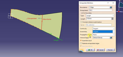 آموزش کتیا-طراحی سطوح
